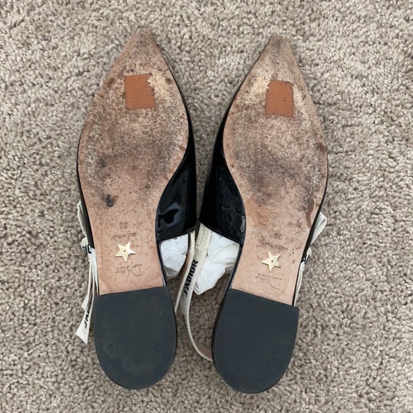 J’Adior Slingback Ballerina flat size 6 - Picture 3 of 7